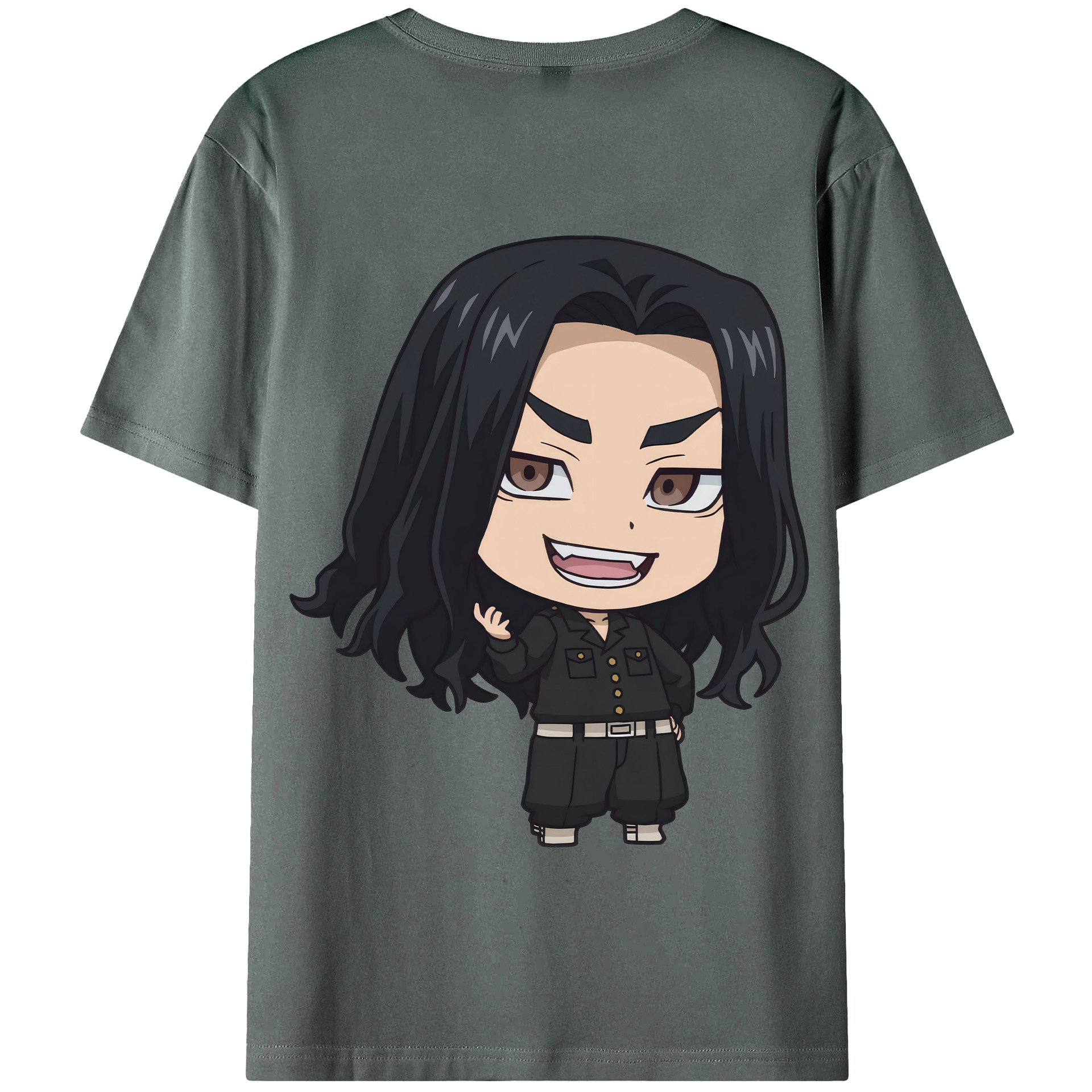 （画像用） 東京リベンジャーズ Tokyo Revengers 綿100％半袖Tシャツ（背面プリント）